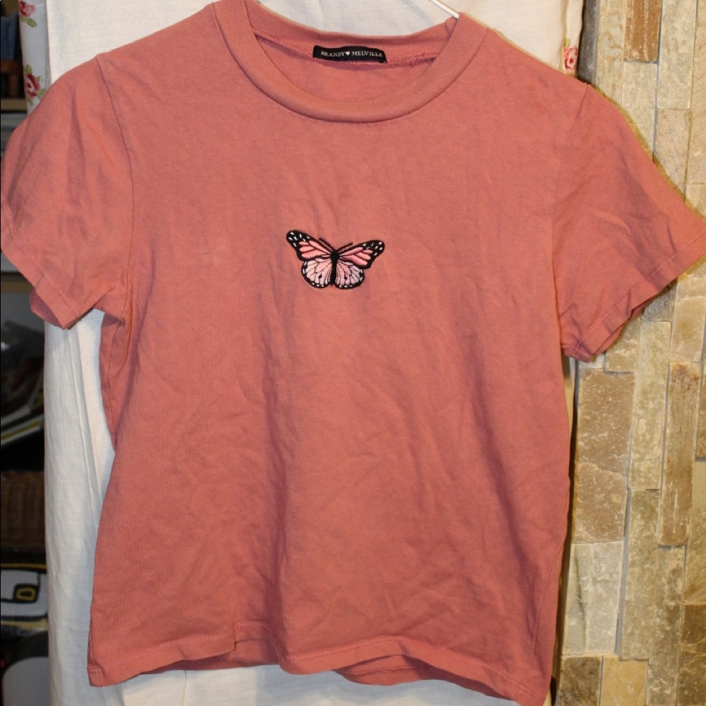 Brandy Melville Butterfly T- shirt